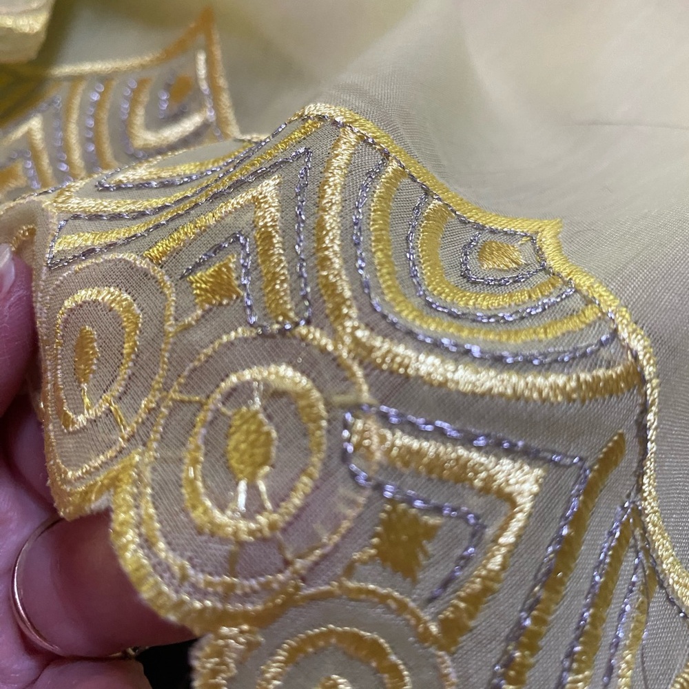 Beautiful & Unique Fully Lined Embroidered Skirt - image 6